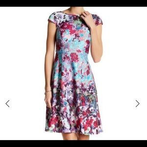 Adrianna Papell Floral Dress